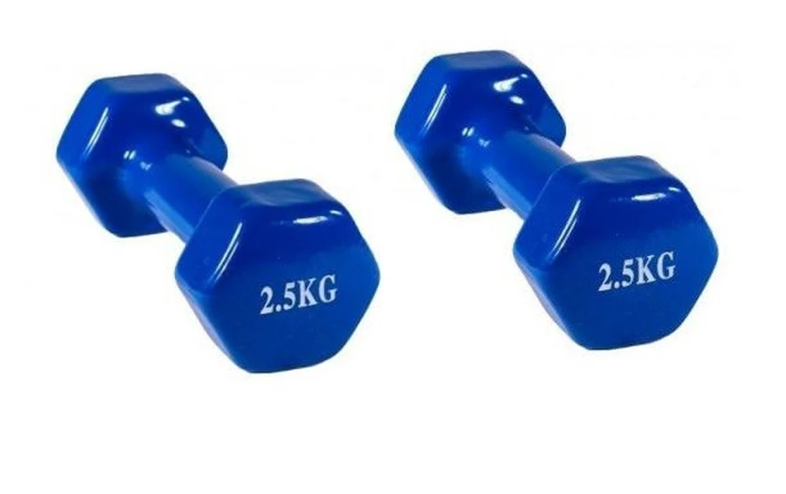 Гантеля винил 2,5кг